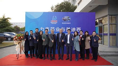 力鑫药业与6008集团创新药IND研发服务战术合作签约典礼