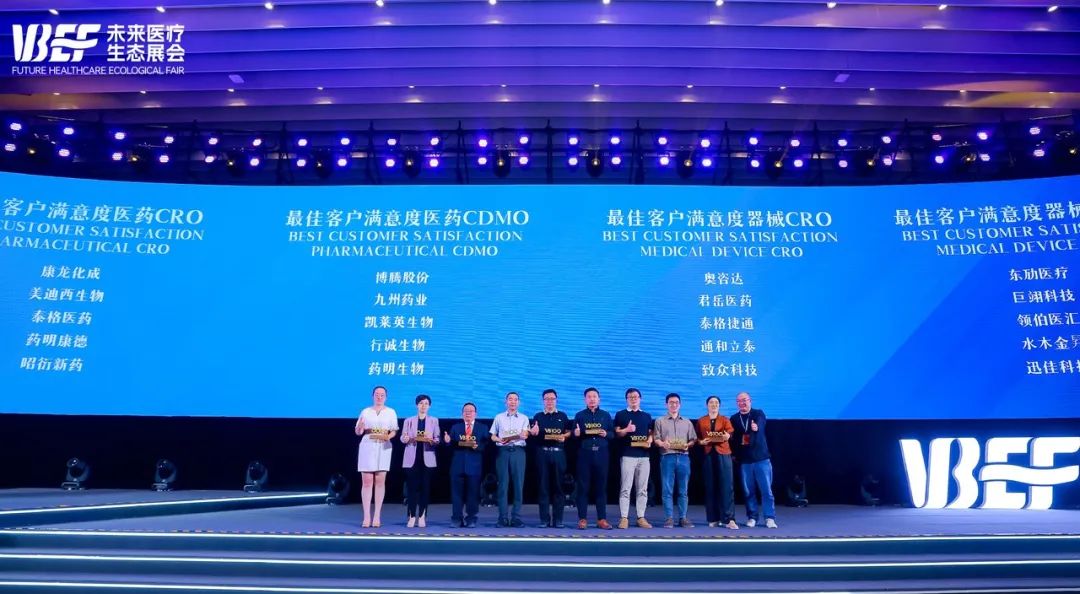 需要启航，中意到达 | 6008集团荣膺2024VBEF“最佳客户中意度医药CRO”