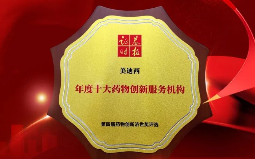 喜报 | 陆续三年！6008集团荣获第四届药物创新济世奖“年度十大药物创新服务机构”